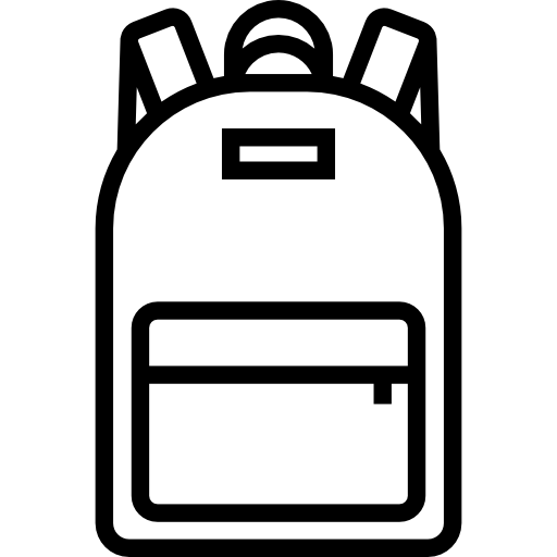 آیکون کوله پشتی