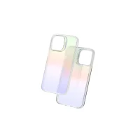 کیس زگ مدل ZAGG Iridescent Anti-Microbial Case مناسب iPhone 14 Pro Max-هفت رنگ
